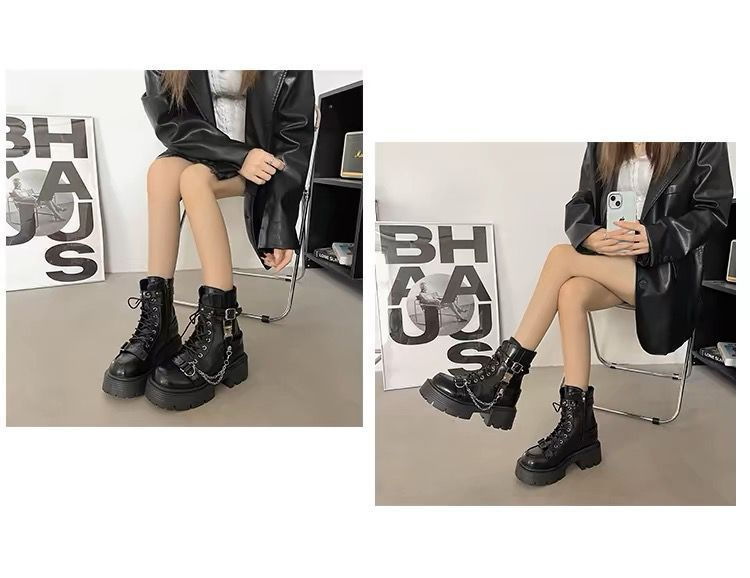 The Martin Boot Lady Is A Versatile Motorcycle Boot Lady For The Autumn Of 25_voghion.com