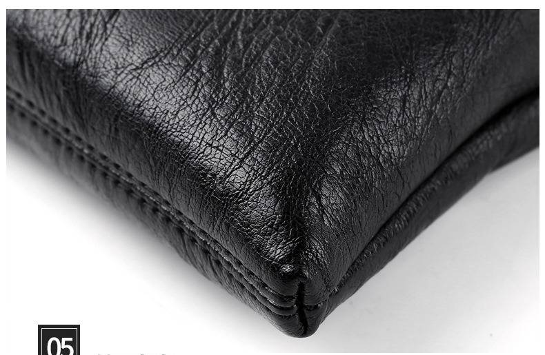 Bolso de mano para hombre, tipo sobre, de piel suave y gran capacidad, para teléfono móvil, tipo cartera (2006)_voghion.com