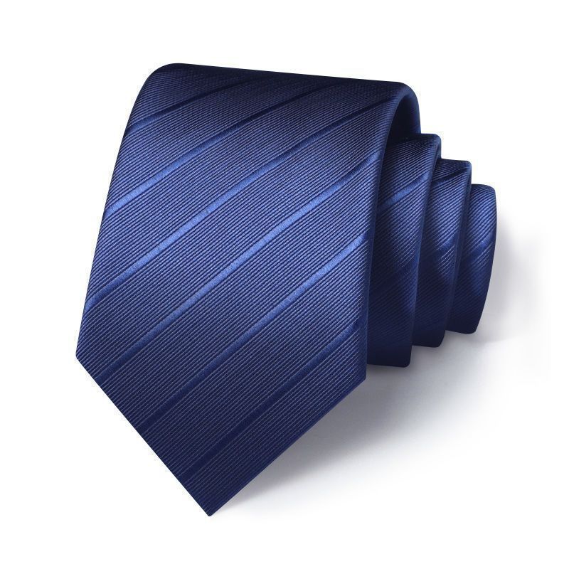 Ban Zippr Ti per donna e uomo, nuovo sposo matrimonio business formale guerra, 8 cm blu a righe sottili nere pigre_voghion.com