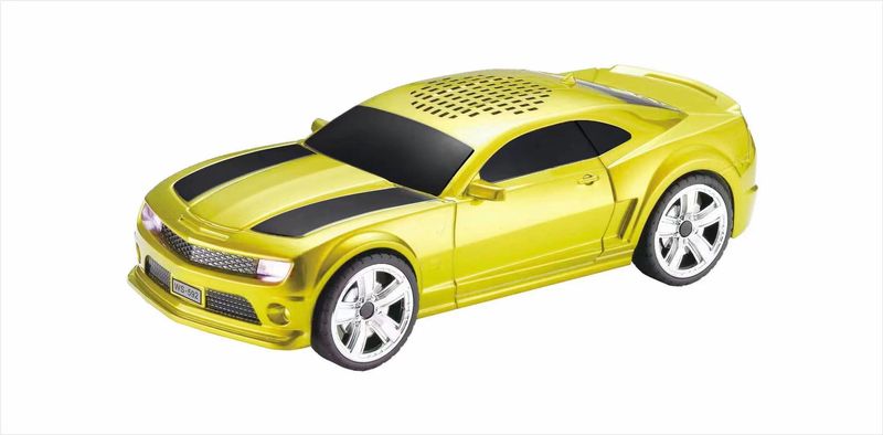 EONKO WS-592 Bumblebee Car Shape Wireless Bluetooth Speaker with TF USB FM AUX Handsfree TWS Autodyne Rechargeable_voghion.com