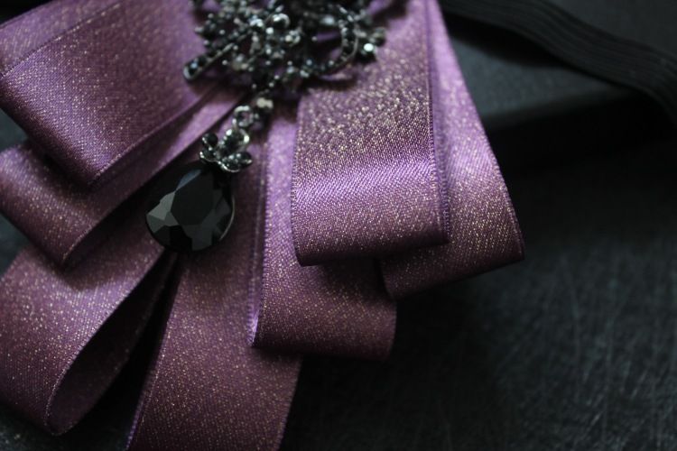 Corbata unisex para hombre, accesorio de lazo multicapa hecho a mano, pajarita para camisa de traje_voghion.com