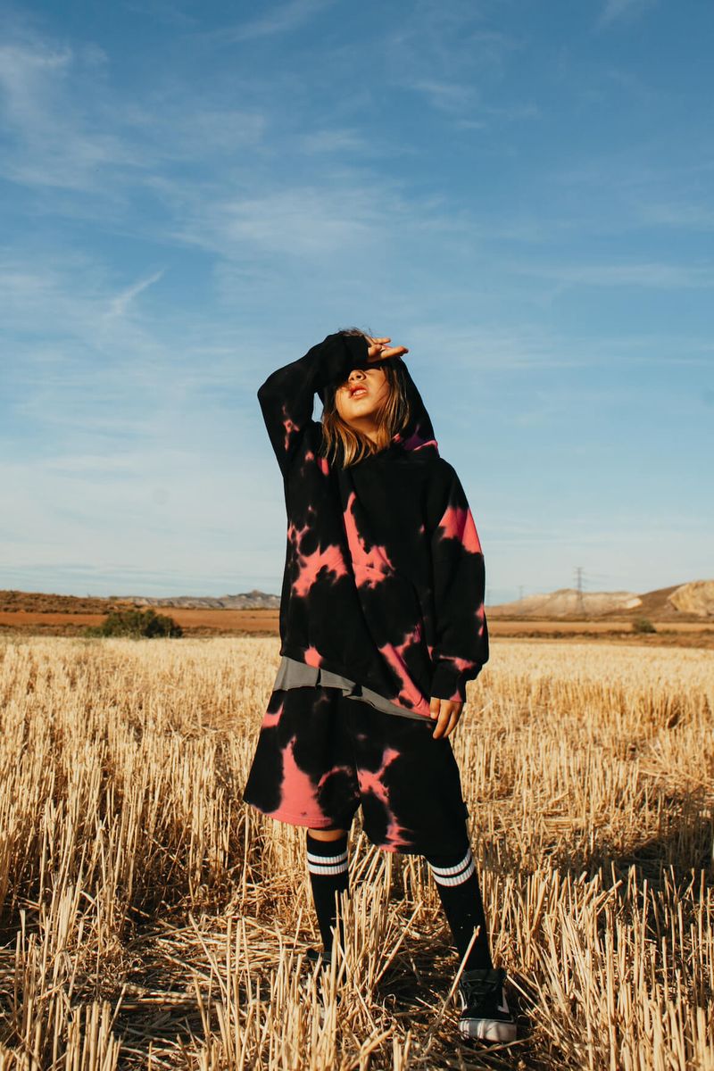 Eye Print Hoodie – Playful Embroidered Smile Kids' Sweatshirt (Unisex, 3-8Y, 100-140cm, Cozy Cotton)_voghion.com