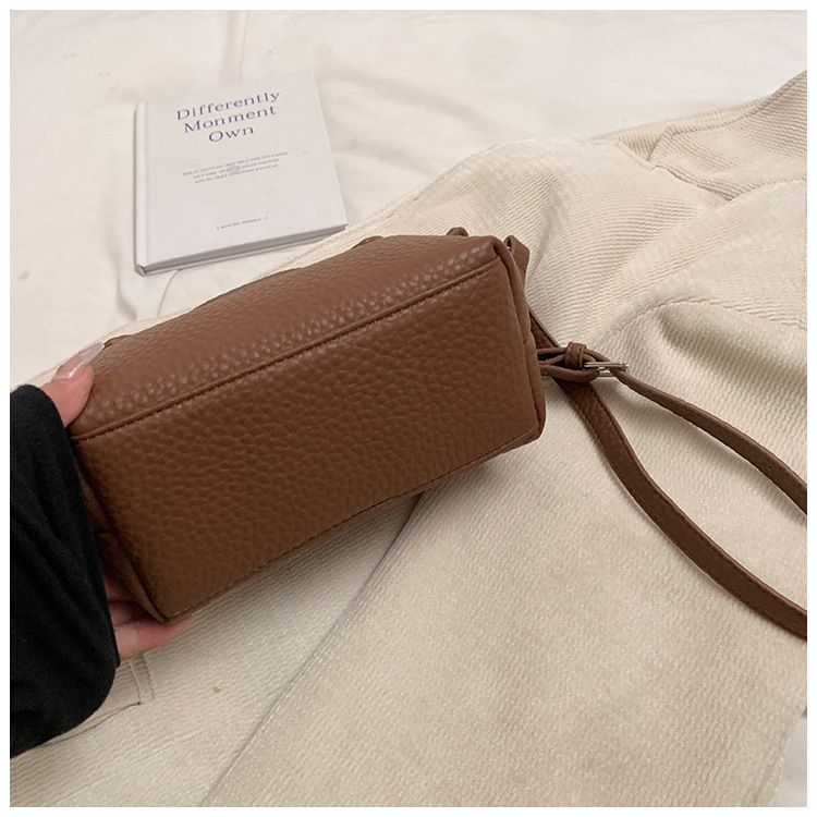 Liht luxury lychee patterned draon bas Xian dumplin bas, women's trendy versatile sinle shoulder crossbody_voghion.com