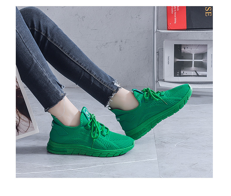 2023 Herbst neue Luftkissen-Fliegengewebe-Damenschuhe, grenzüberschreitende atmungsaktive Mesh-Schuhe, Sportstil, lässiger Schuhrand, Handelshit, 7701_voghion.com