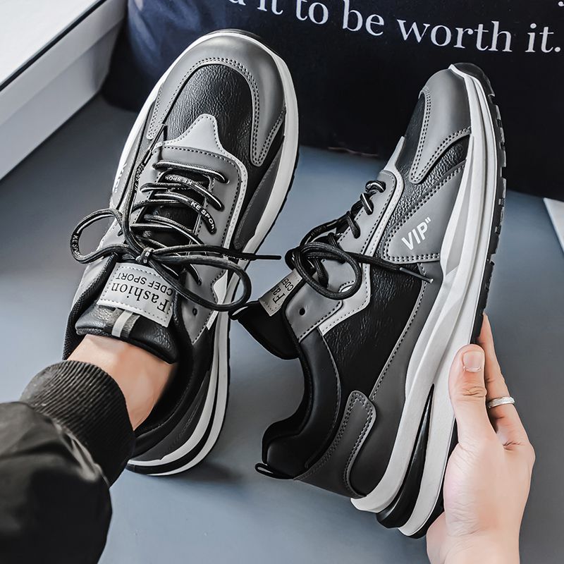 cushioning Rebound Running Shoes Men's Non-slip, Wear-resistant, Breathable And Comfortable Sports Shoes Men's Shoes_voghion.com