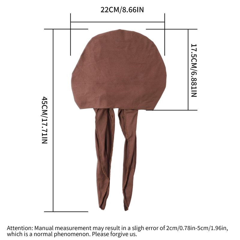 Nuovo cappello turbante multicolore cappello curvo cappello turbante tinta unita cappello da donna cappello a coda lunga fascia alla moda stile femminile_voghion.com