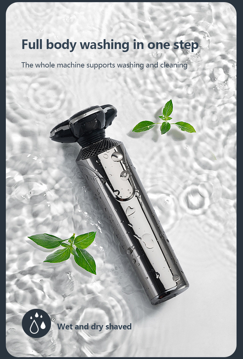Ensemble de toilettage professionnel pour hommes, rasoir électrique multifonction 5 en 1, étanche, Rechargeable par USB_voghion.com