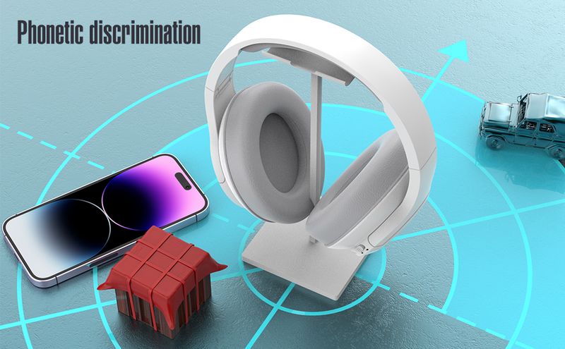 Bluetooth Wireless Over-Ear 48H Playtime And With Microphone, HiFi Stereo Foldable Lightweight Headphones For De_voghion.com