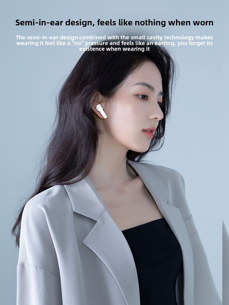 【High Quality】 OEM Custom 2025 New TWS Bluetooth Earphones 5.3 Private Mold Wireless High-Quality Sound Noise Cancelling_voghion.com