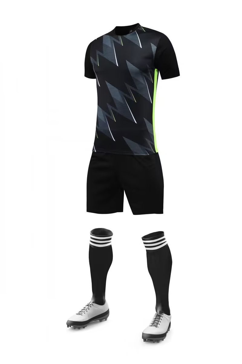 Speed Traiig Suit, Short Sleeved Shirt, Pritable Football Suit Set, Sweat Absorbig Breathable For Adults Ad_voghion.com