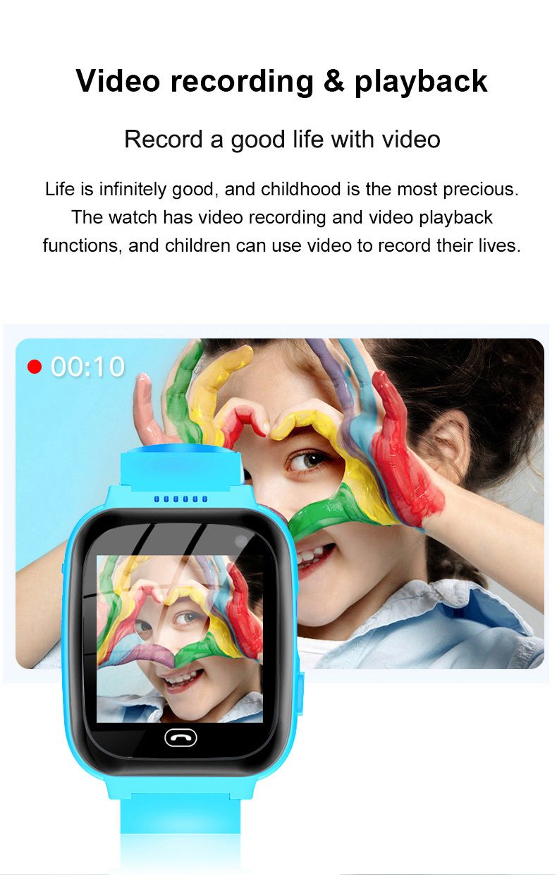 Smart watch children's phone music photo flashlight gift A7 children's smart wearable watch_voghion.com