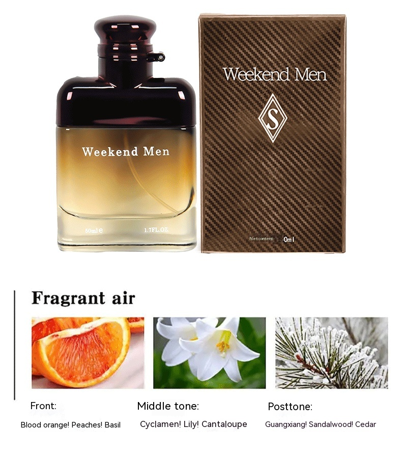 2023 New Hot Perry Weekend Men's Perfume Small Crowd New Cologne Light Fragrance Persistent Blue Men's Perfume_voghion.com