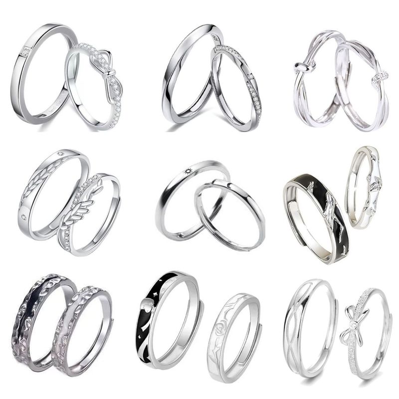 Coppia di orecchini per uomo e donna, semplici, alla moda, eleganti, in stile coreano, con corona in zircone regolabile, con diamanti simulati._voghion.com