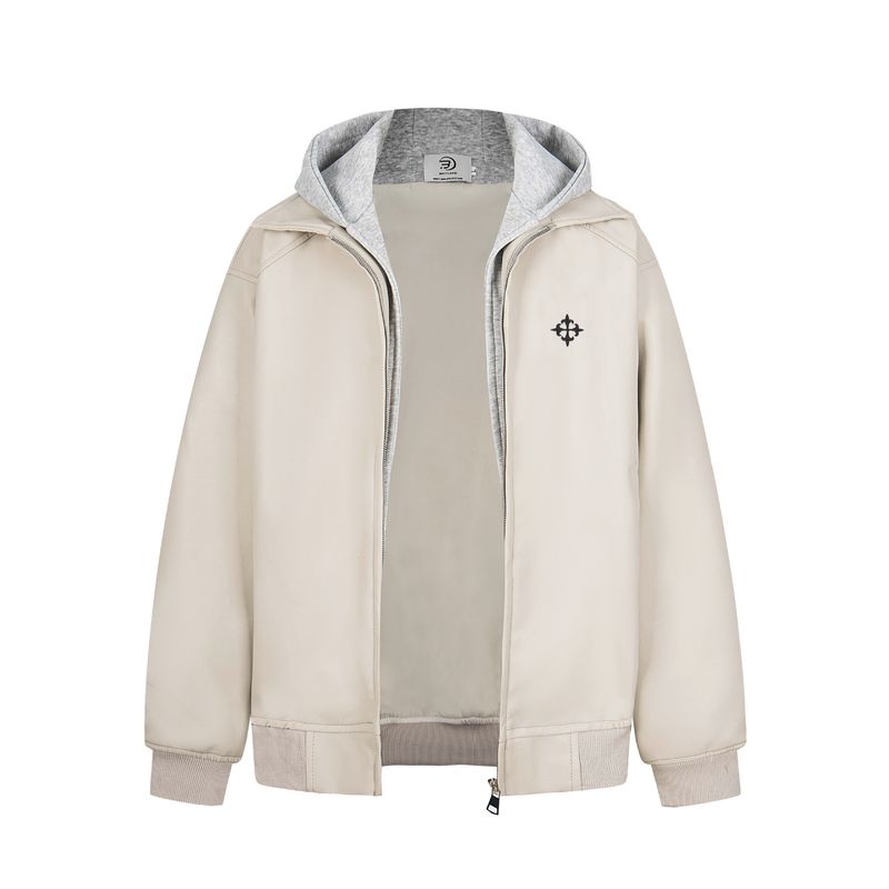 Eon Modish 25 New American Style Giacca con cappuccio e patchwork ricamato_voghion.com