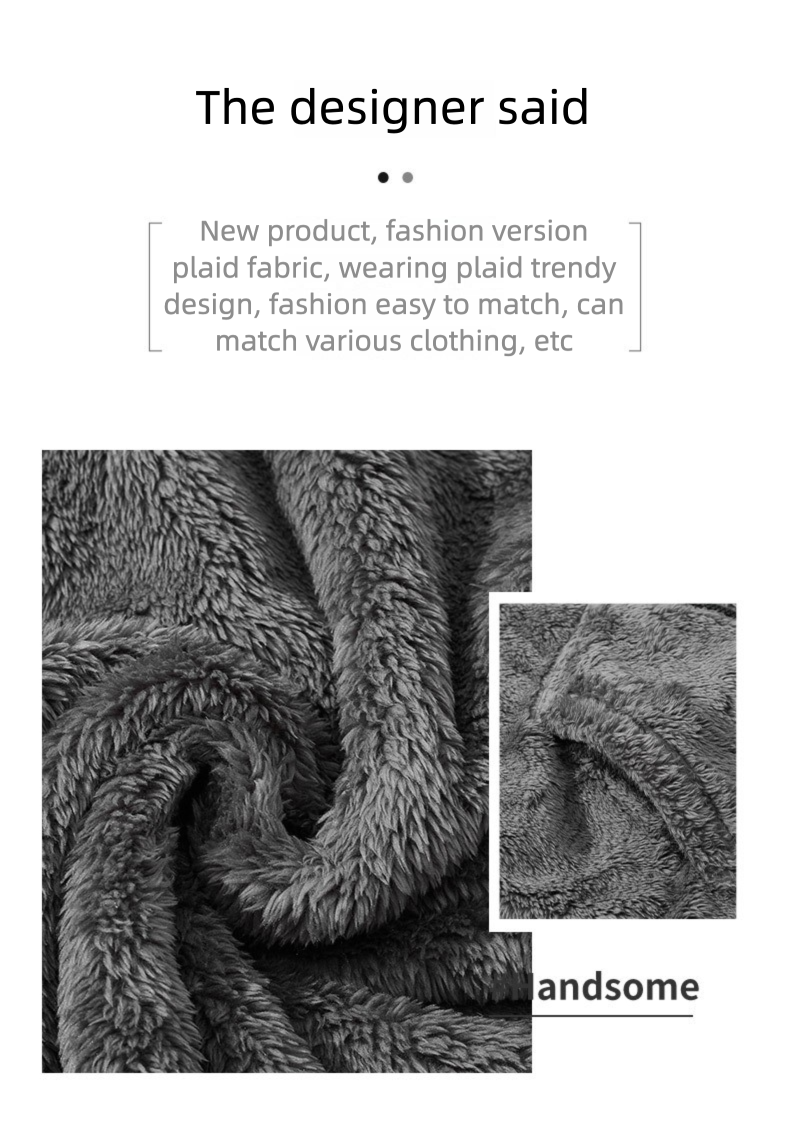 2025 Herfst Winter Fleece Warme Wollen Trui Jas Casual Capuchon Cardigan_voghion.com