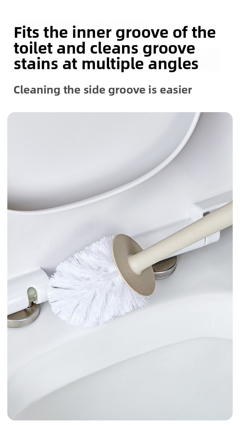 Wandmontierte Toilettenbürste im skandinavischen Design – 360°-Reinigung ohne tote Winkel und langer Griff
ACZT_voghion.com