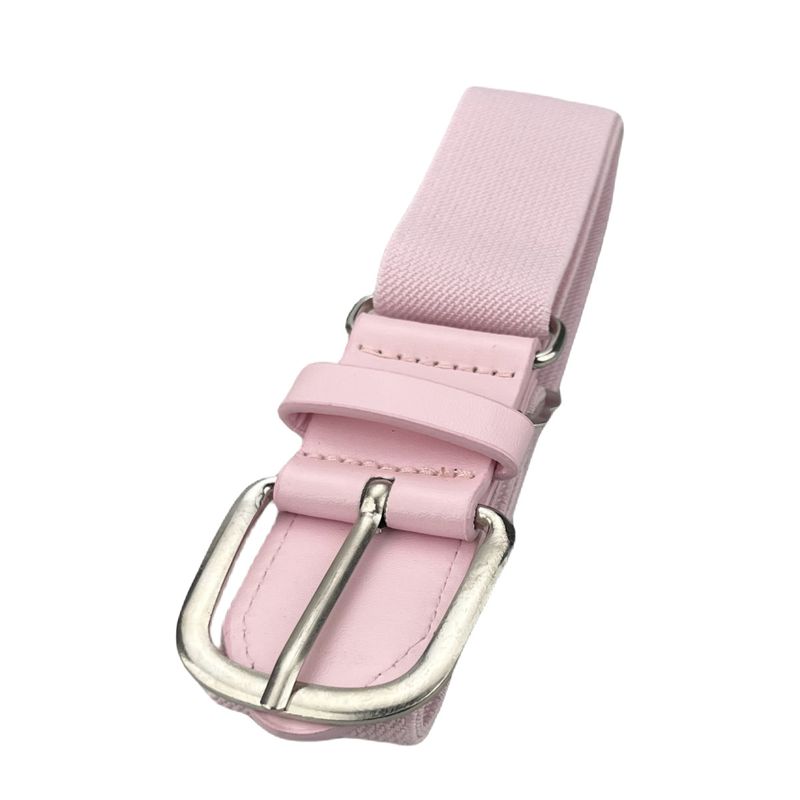 Cinturón de aleación de béisbol y sóftbol juvenil para mujer, elástico, con personalidad, ajustable, con hebilla de pasador, para hombre_voghion.com