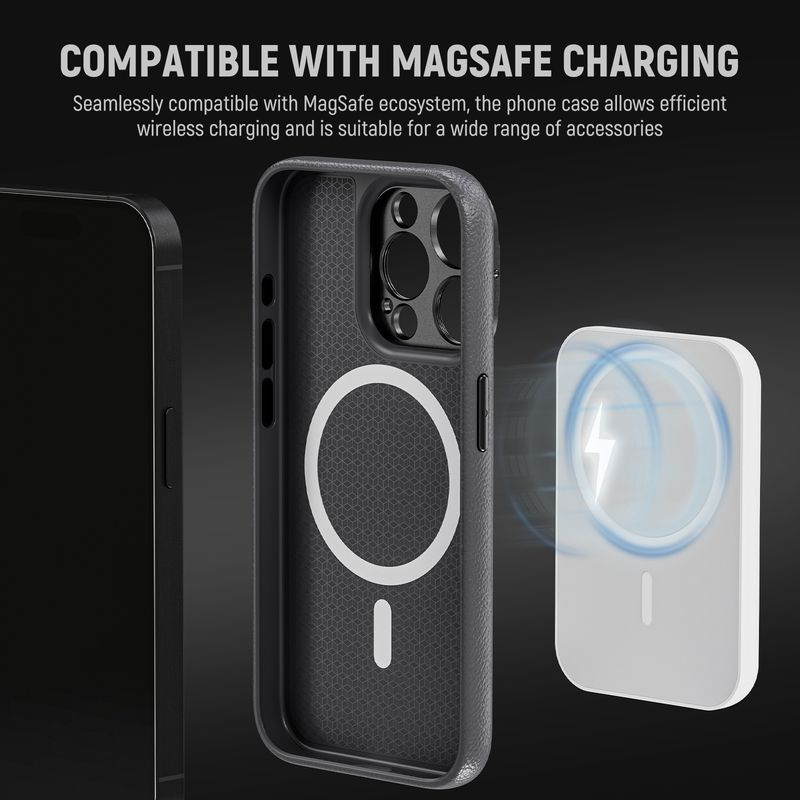 Neewer For IPhone 16 15 Pro TPU + PC Protective Case With 17mm Lens Backplate, 67mm Filter Adapter Phone Cage_voghion.com