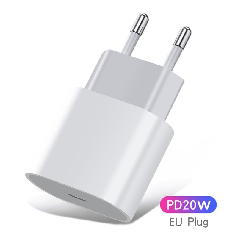 European And American Standards PD20W Charging Head Fast Charging Pd Charger Full 20wtype-c Fast Charging Cable IPhone_voghion.com