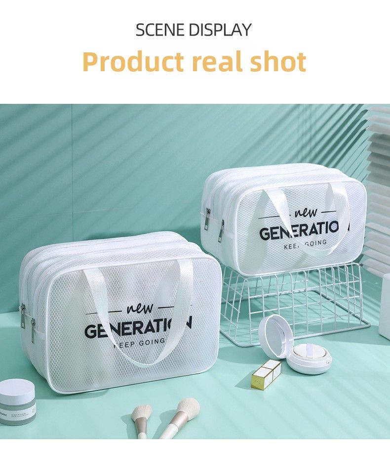 Bolsa de cosméticos de gran capacidad, bolsa de almacenamiento, bolsa de viaje portátil con separación seca y húmeda, bolsa de aseo para cosméticos._voghion.com
