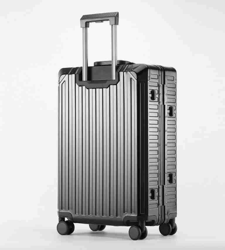 Premium Aluminum-Magnesium Alloy Suitcase With 360° Spinner Wheels, TSA Lock - 20", 24", 26", 29" Sizes For Business Travel_voghion.com