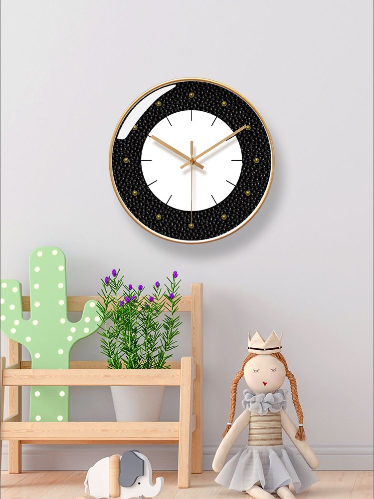 Yipula 7062 Wohnzimmer Wand Kreative Kunst Persönlichkeit Mode Schlafzimmer Ultra-Leise Home Wanduhr_voghion.com