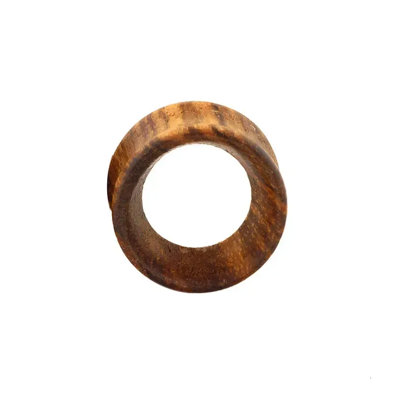 1 pz dilatatori per orecchie in legno, dilatatori per orecchino, punk, tunnel di carne, piercing, gioielli, corpo cavo, espansione 620 mm, 241217_voghion.com