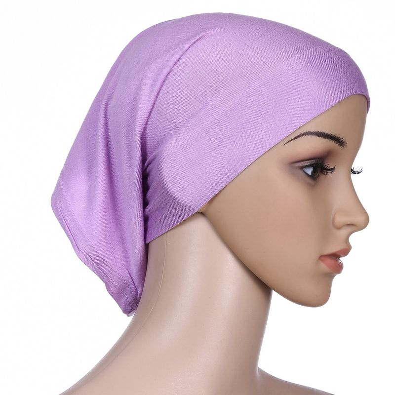 Unisex cap-skjerf dekket med mercerisert bomullsstoff_voghion.com