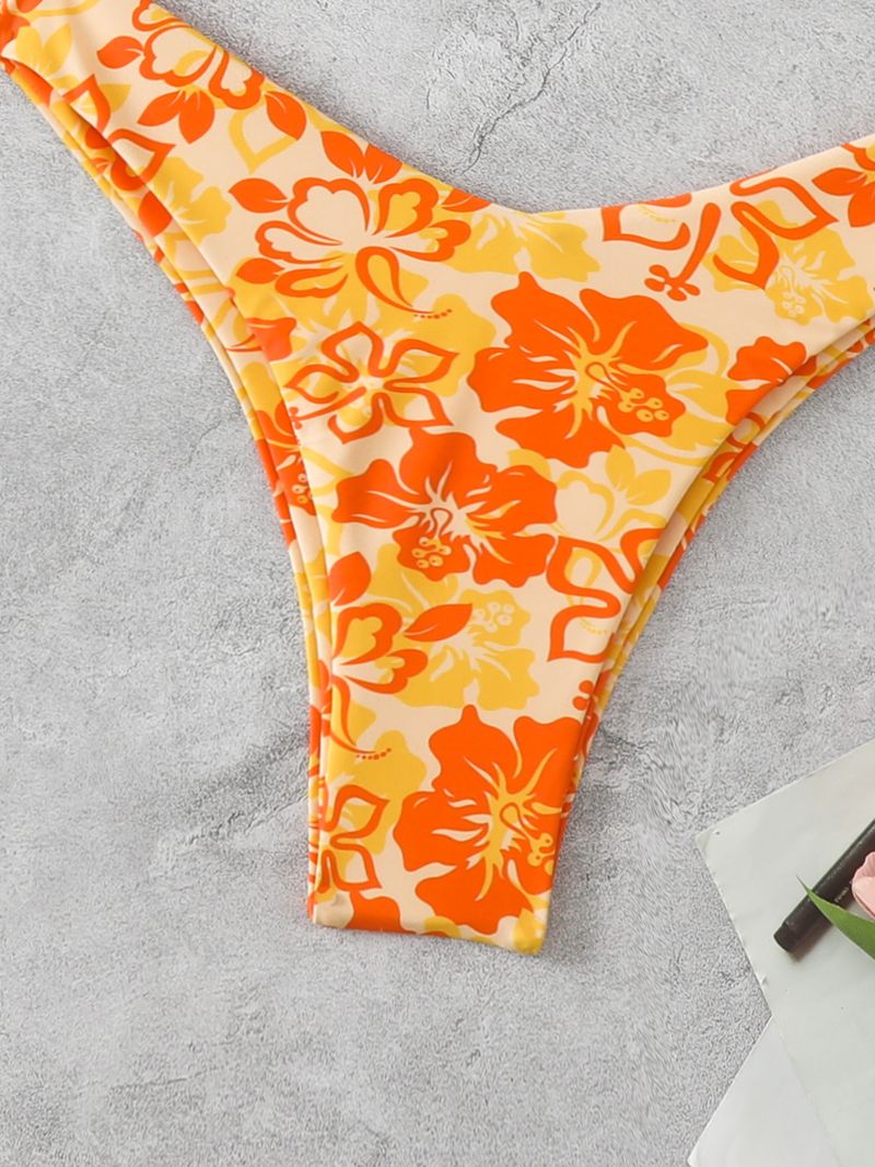 Îmbrăcăminte pentru femei Costume de baie pentru femei, stil nou, cu top tubular, pliat cu inel, drăguț, fără spate, bikini, vară, plajă_voghion.com