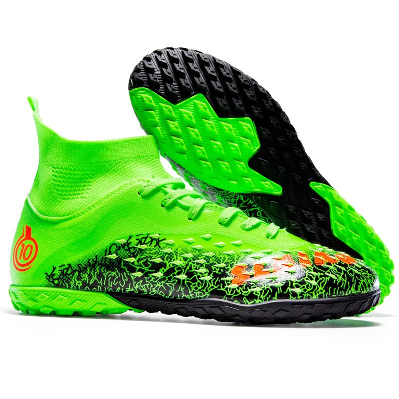 Fußballschuhe Herren High Tops Spike Broken Spike Teenager Jungen professionelle Trainingsturnschuhe_voghion.com