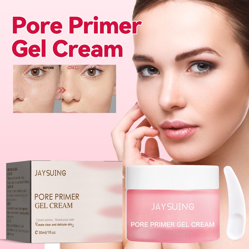 Jayswing Facial Por Primr readuce fermitatea pielii, netezește pielea, machiaj ușor de aplicat, piele ușoară, transparentă și condensează._voghion.com