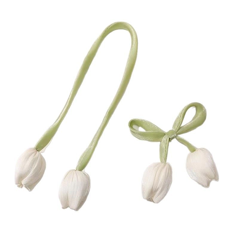 Raffhalter zum Beschriften, neue magnetische Schnalle ohne Bohren, vielseitiges gewebtes Vorhang-Bindeseil_voghion.com