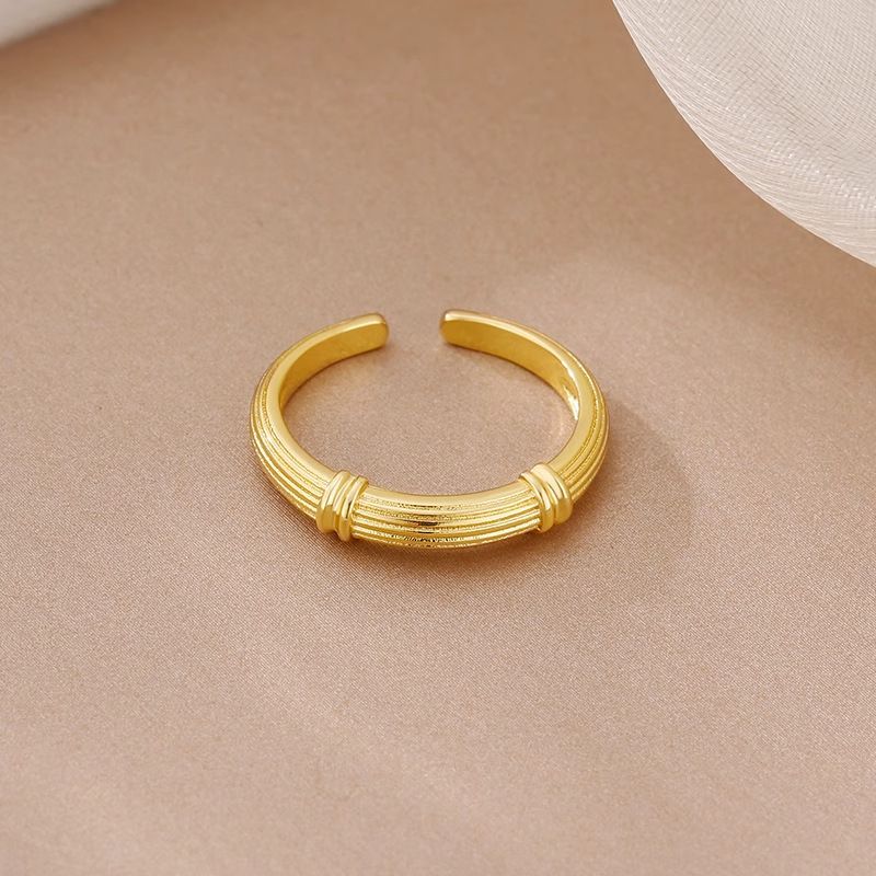 Hochwertiger Persönlichkeitsring mit offener Linie für Frauen, Zeigefingerring, einfacher und cooler Stil, Nischendesign, Ins Trend,_voghion.com
