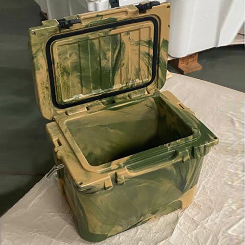 20L Auto-Inkubator Outdoor Angeln Kühllagerung Frischhalte-Eiskübel Camouflage Batik-Kühlkettenbox Frischhaltebox für Lebensmittel_voghion.com