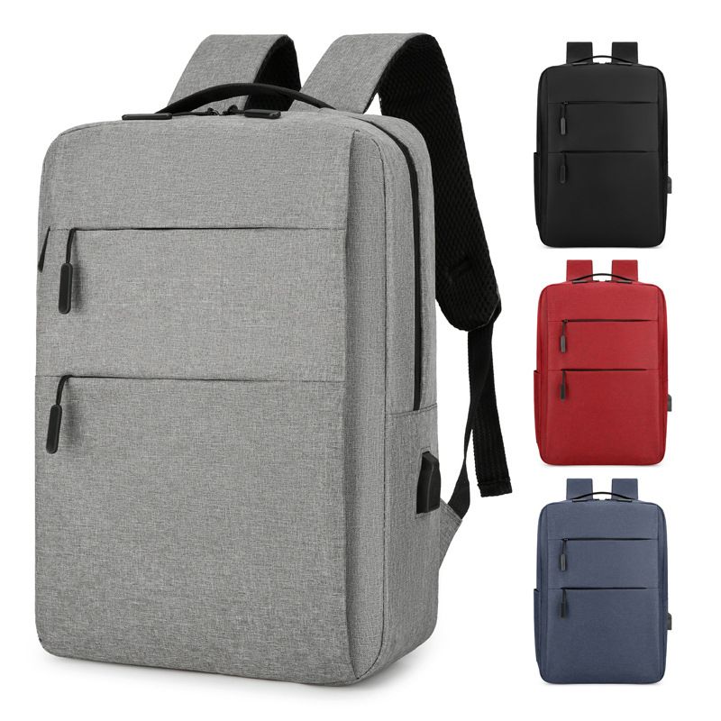 Herren neuer einfacher und großer Business-Computer-Rucksack für Outdoor-Reisen, Mode, Freizeit, Studenten_voghion.com