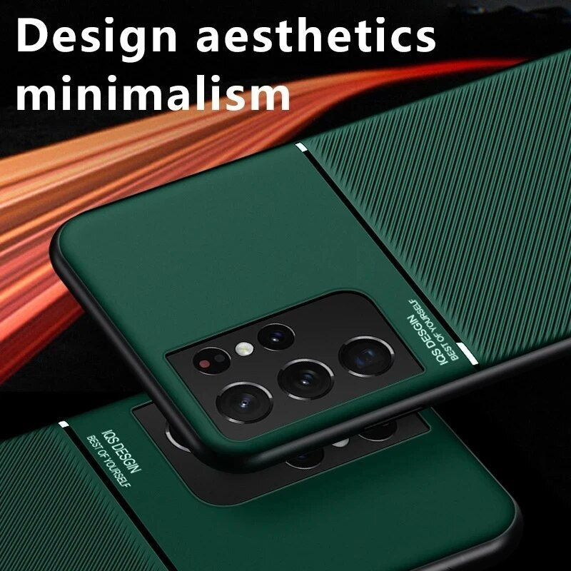 Custodia magnetica leggera per Samsung Galaxy S24 S23 S22 S21 Ultra S10 Plus S20 FE Note 20 A13 A52s A33 A53 5G sottile_voghion.com