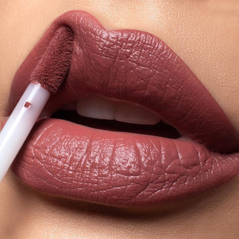 Nude 13 Colors Brown Matte Liquid Lipstick Waterproof Nude Red Long Lasting Non-stick Cup Lip Gloss Women_voghion.com