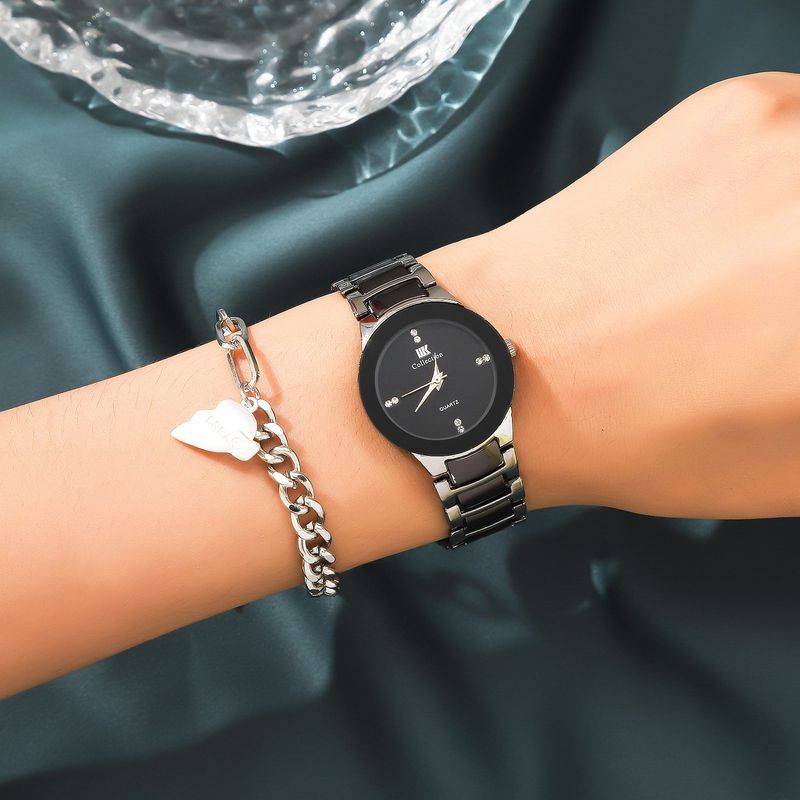 Herrklocka och armbandsset Parklocka Pararmband Föräldrabarnsklocka set Presentförpackning 4st_voghion.com