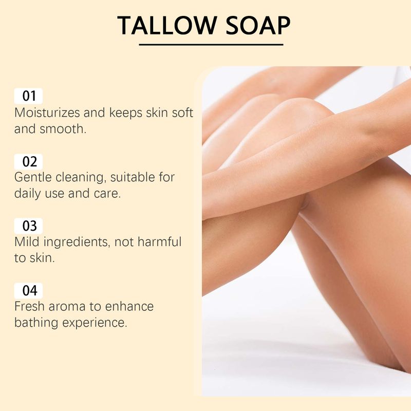 OceAura Tallow Soap Gently Cleanses And Moisturizes All Over The Skin_voghion.com