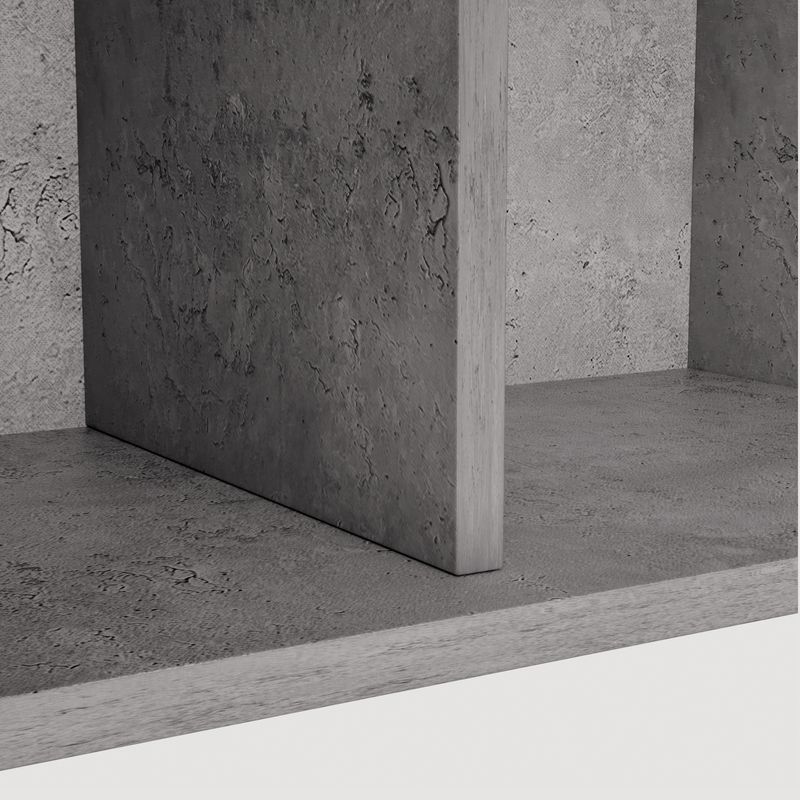 Modernes 4-türiges TV-Board In Grau, 160 Cm, Con Soft-Close-Scharnieren, Für Wohnzimmer_voghion.com