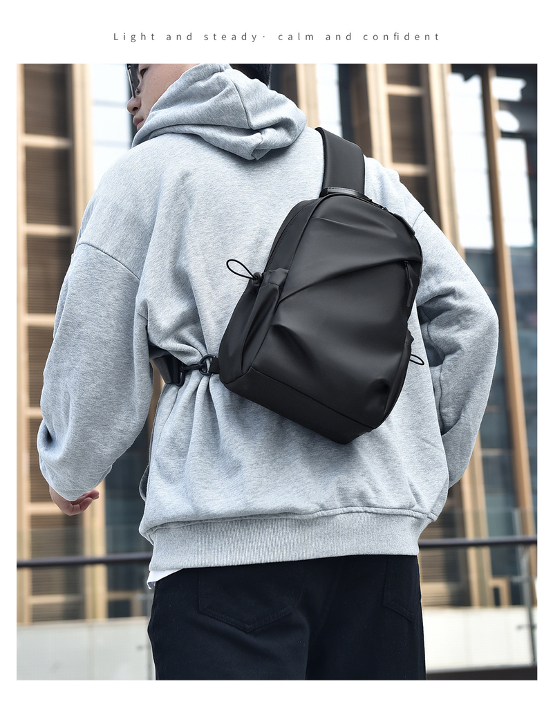 Borsa da uomo, borsa da petto alla moda, casual, a tracolla, grande capacità, antispruzzo, borsa da moto, borsa da messaggero tattica a tracolla, da uomo_voghion.com