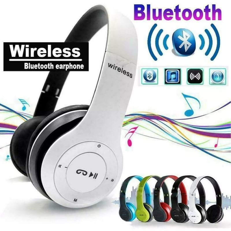 Wireless Bluetooth Headphones With Noise Cancelling Over-Ear Earphones 5.1 Gifts_voghion.com
