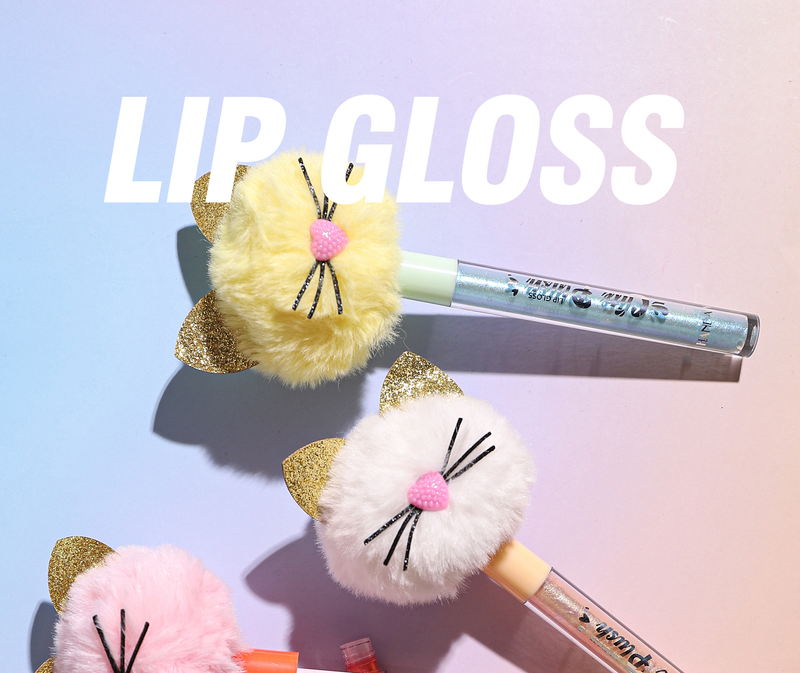 Süßer, glänzender Lipgloss mit Katzenmotiv, feuchtigkeitsspendender Lipgloss_voghion.com