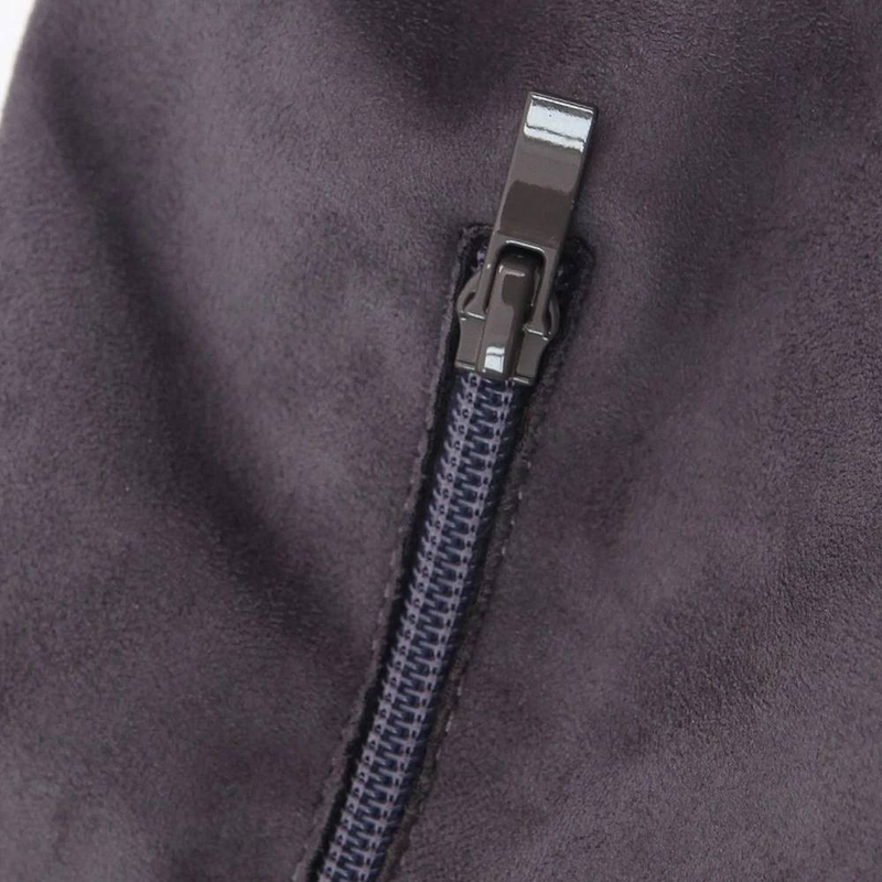 Fashion Over The Knee Women Boots Stretch Fabrics High Heel Slip On Shoes Pointed Toe Woman Long Boots Size Plus Size S015_voghion.com