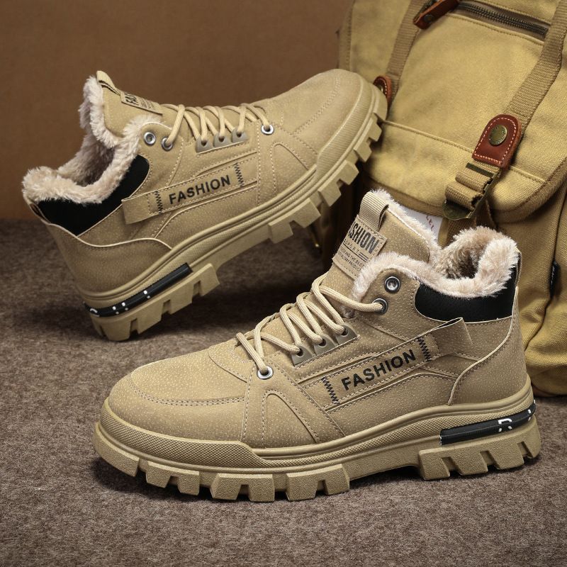 "2025. Autumn/Winter Warm Shoes, Men's Board Shoes, Sporty And Casual Men's Shoes._voghion.com