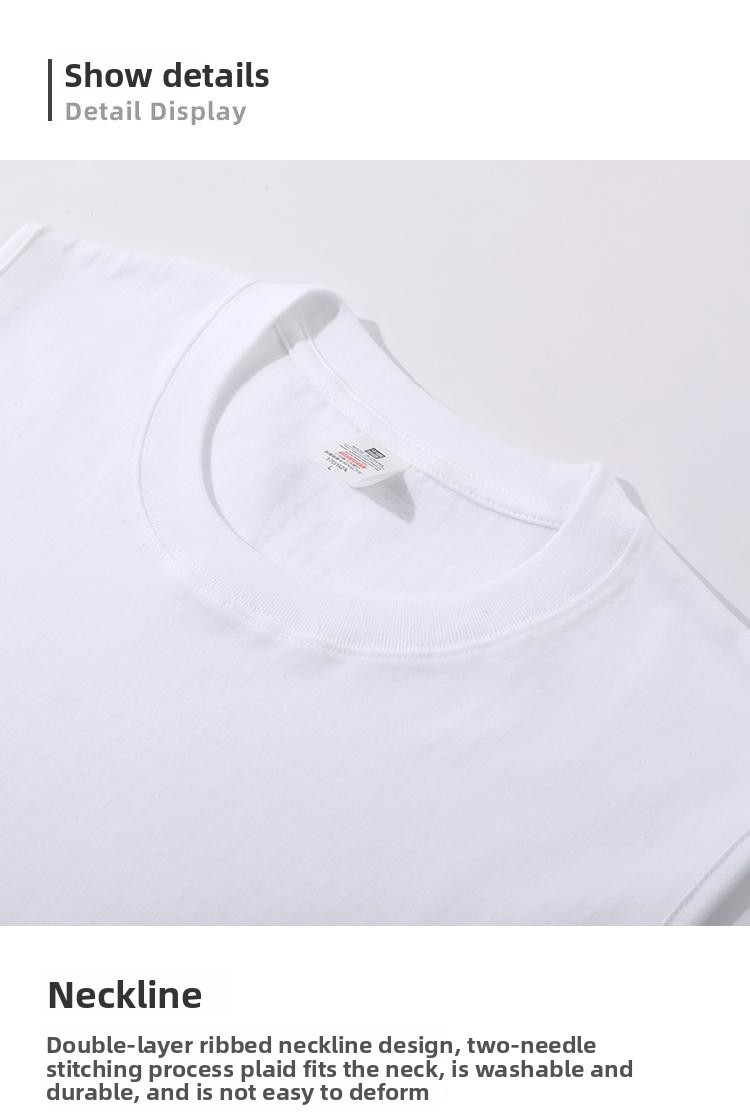 Pure Cotton, Solid Color Sleeveless Crew Neck T-shirt, Unisex Top_voghion.com