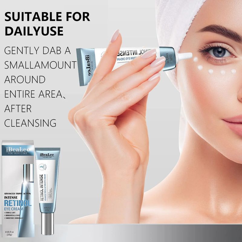 Magazin de îngrijire a frumuseții Riduri Retinol Cremă anti-rid Fermitate Eliminare Cearcăne Estompare Linii Fine Cearcăne Anti-umflături Anti-îmbătrânire W -Umflături -îmbătrânire_voghion.com