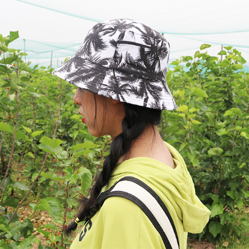 Berretto da indossare su entrambi i lati Cappello da pescatore in tinta unita Uomo Donna Cappello da sole Cappello da pescatore reversibile Cappello Panama estivo Pesca solare_voghion.com