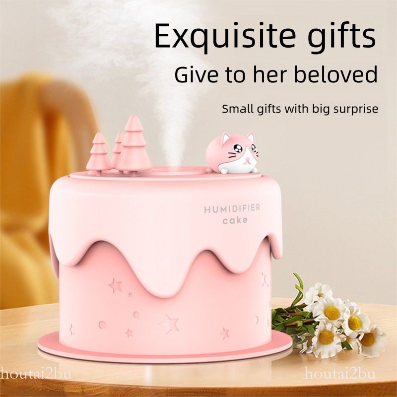 USB-Mini-Luftbefeuchter, süßer tragbarer persönlicher Luftbefeuchter für den Schreibtisch im Büro, Haustiere, Pflanzen, leise_voghion.com