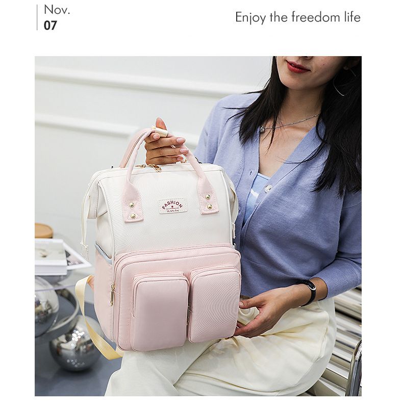 Multifunktionale, tragbare Mama-Tasche für Mütter, vielseitig einsetzbar, große Kapazität, wasserdicht, Mama-Tasche zum Tragen des Babys auf Reisen_voghion.com